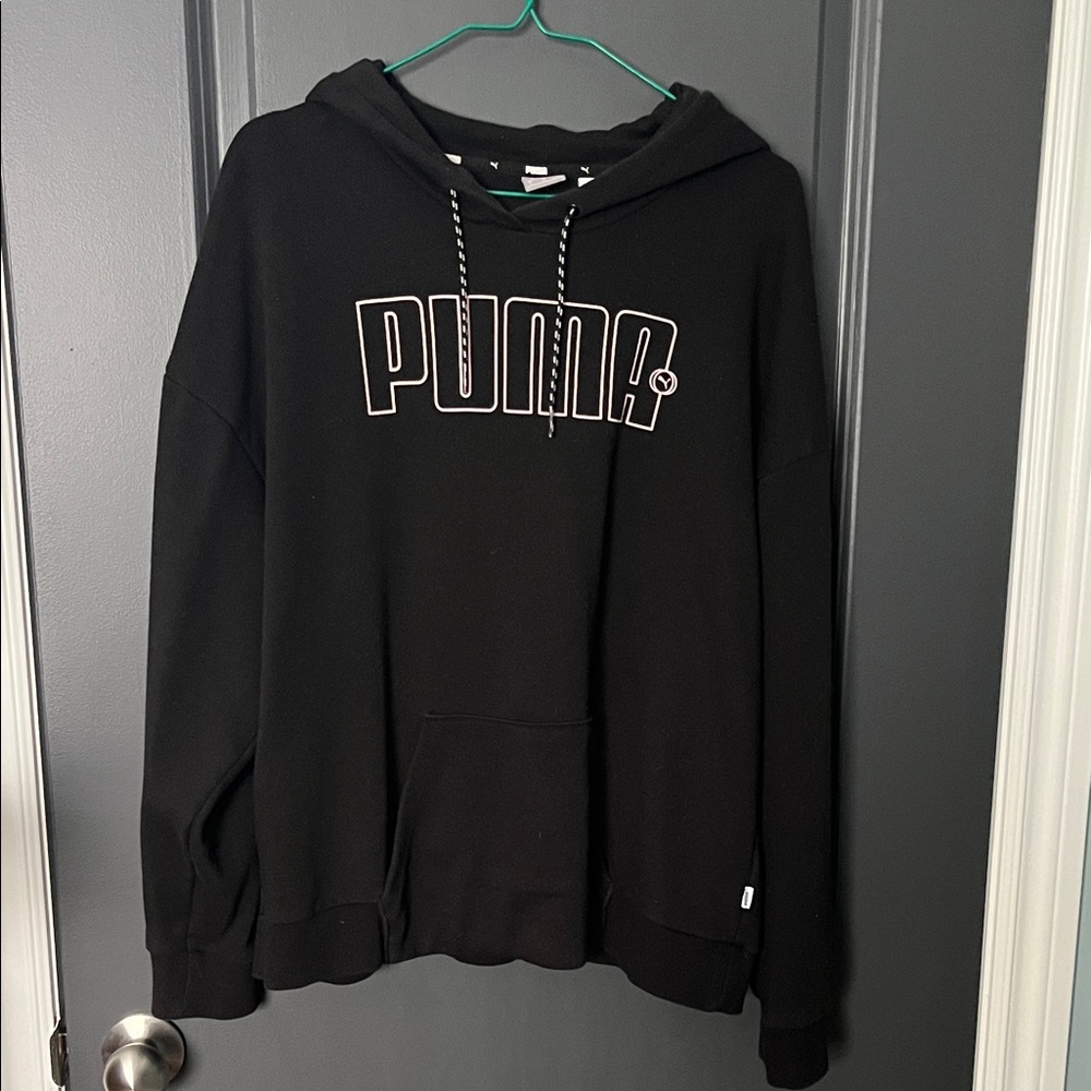 Puma Black Pullover Hoodie